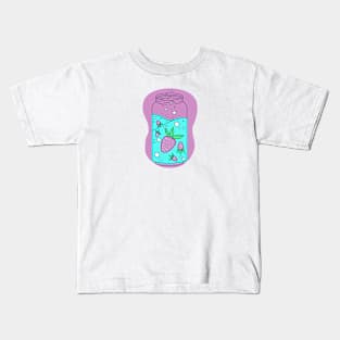 Colored Strawberry Fizz Kids T-Shirt